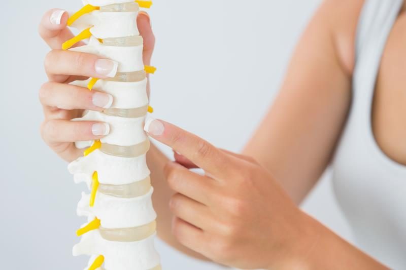 Close-up of a chiropractic spinal adjustment at Bolt Chiropractic Family Wellness in Oxnard